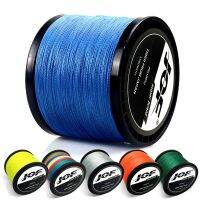 JOF Brand  8 Strands 1000M 500M 300M 100M Multicolor Braided Fishing Line Sea Saltwater Carp Fishing Weave Extreme 100% PE Fishing Lines