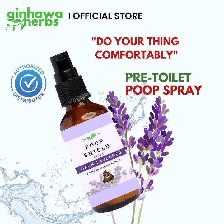 GENTLE TOUCH, Poop Spray, Powerful Odor Eliminator & Air Freshener