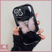 เคสที่วางโทรศัพท์แฟชั่นลายผีเสื้อสามารถใช้ได้กับ IPhone 14 13 12 11 Pro Max X XS XR TPU นุ่มกันกระแทกฝาหลังโทรศัพท์มือถือ