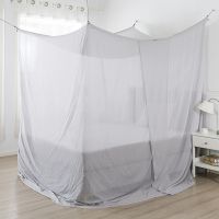 【LZ】㍿❀  Urgarding Silver-Cotton Box Shape Radiation EMF RF Shielding Canopy For Queen /King Size Bed