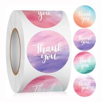 100-500pcs New Thank You Stickers for Envelope Seal Labels Gift Packaging decor Birthday Party Scrapbooking Stationery Sticker Stickers Labels