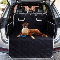 Pet Car Mat Trunk Mat 2021 Universal Dog Cat Pet Mat Extended Oxford Cloth Car Trunk Mat Dog Mat Black Organize Stain Resistant