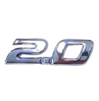 logo 2.0  ใส่ Toyota corolla Altis โลโก้ 2.0 ชุปโครเมี่ยม โครเมี่ยม.มีบริการเก็บเงินปลายทาง