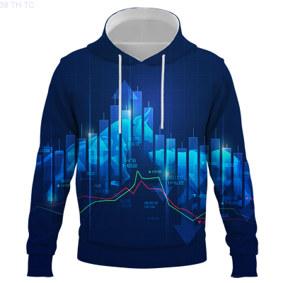 Fashion Mens 3D Print Hoodeds Sweatshirt Data graph Pattern Holiday Hoodie Fall Spring Casual Hooded Pullover Sportswear Tops Size:XS-5XL