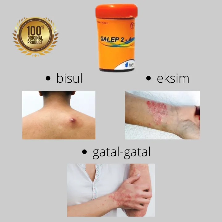 Salep 24 Original Barcode Bpom Salep Dokter 2 4 24 Salep Gatal Gatel Kulit Belerang Sulfur 0009