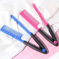 【CC】 V Type Washable Folding Hair Comb Hairdressing Styling Clip Barber Accessories for