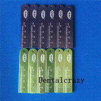 ใหม่12ชิ้นทันตกรรม Endo โมหะช่วงวัดขนาด Endodontic ทำในอลูมิเนียม