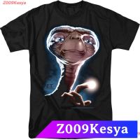 printเสื้อยืดแฟชั่นพิมพ์ลายZ009Kesya เสื้อยืดผู้ชาย Trevco Mens Et The Movie E.t. Portrait T-Shirt sale Trevco -S-4XL