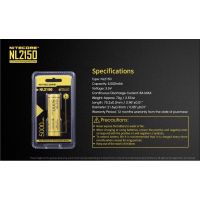 ( PRO+++ ) โปรแน่น.. Nitecore NL2150 (21700) 5000mAh 3.7V ของแท้ 1 ก้อน ราคาสุดคุ้ม แบ ต เต อร รี่ แบ ต เต อร รี เเ บ ต เต อร รี่ แบ ต เต อร รี่ แห้ง