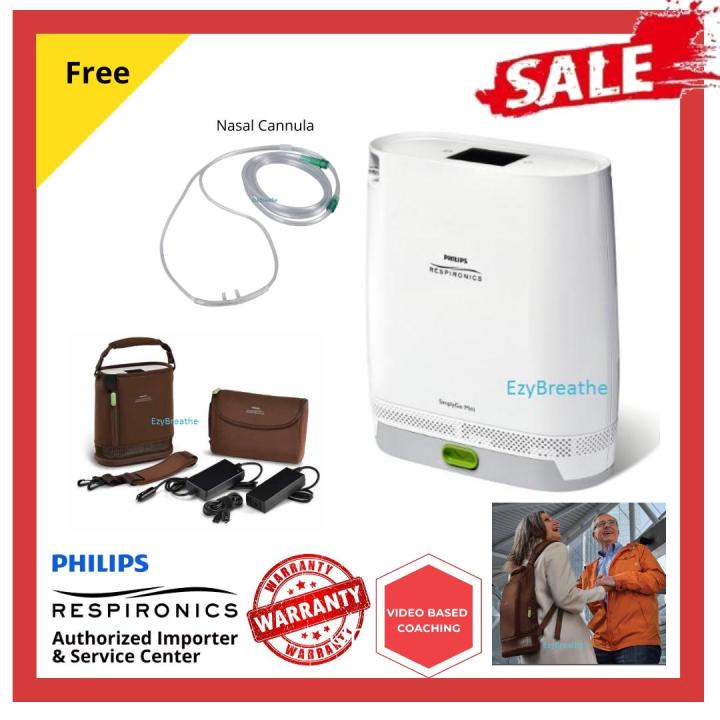 Simplygo Mini Portable Oxygen Concentrator Bundle Pulse Dose Lupon