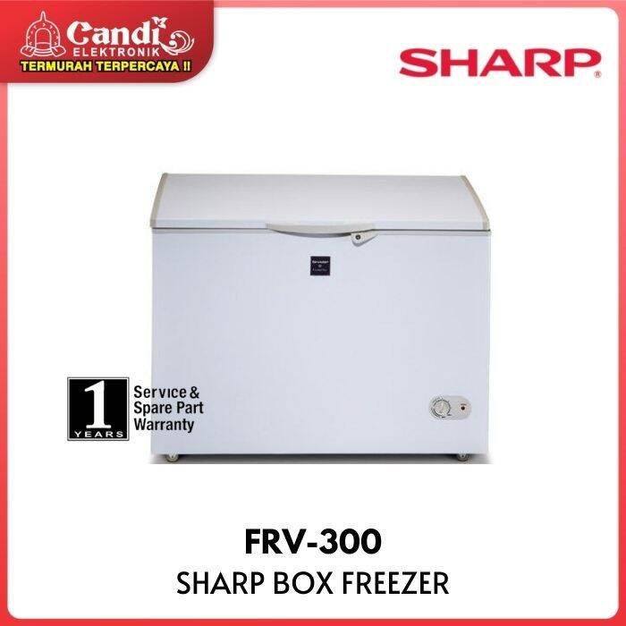 SHARP BOX FREEZER FRV300 250 LITER CHEST FREEZER Lazada Indonesia