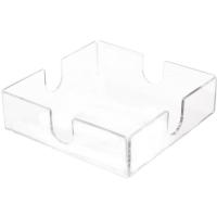 Acrylic Cocktail Napkin Holder Square Clear Dinner Napkin Holder Dinner Napkin Holder Paper Napkin Holder Tissue Dispenser Simple Bathroom Napkin Tray for Hotel Party Bathroom Kitchen reasonable