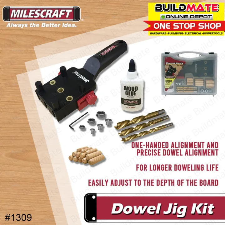 MILESCRAFT Dowel Jig Kit 1309 •BUILDMATE• Lazada PH