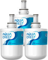 AQUACREST DA29-00003G Refrigerator Water Filter, Compatible with Samsung DA29-00003G, DA29-00003B, DA29-00003A, Aqua-Pure Plus, HAFCU1 (Pack of 3, Package May Vary)