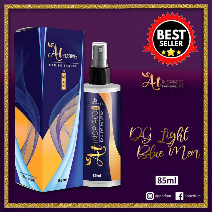 ANINA AT Perfumes LIGHT BLUE Perfume for Men Eau De parfum Oil Based