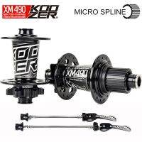 KOOZER Micro Spline Hub 12ความเร็ว XM490 Cubo K7 Microspline 12V 32รูจักรยานด้านหน้าด้านหลังฮับ135มม. แบริ่ง Maza 32 H