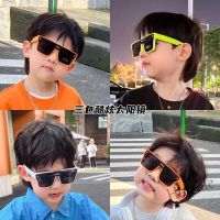 【hot sale】◄∈﹉ D03 Childrens Sunglasses Trendy Boys Girls Fashion Street Shooting Big Frame Influencer Glasses Unique Baby Sun-