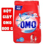 Combo 2 gói bột giặt Omo 1.2kg hệ bọt thông minh Tặng 1 bông tắm màu ngẫu