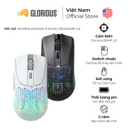 Chuột không dây siêu nhẹ Glorious Model O 2 Wireless Matte