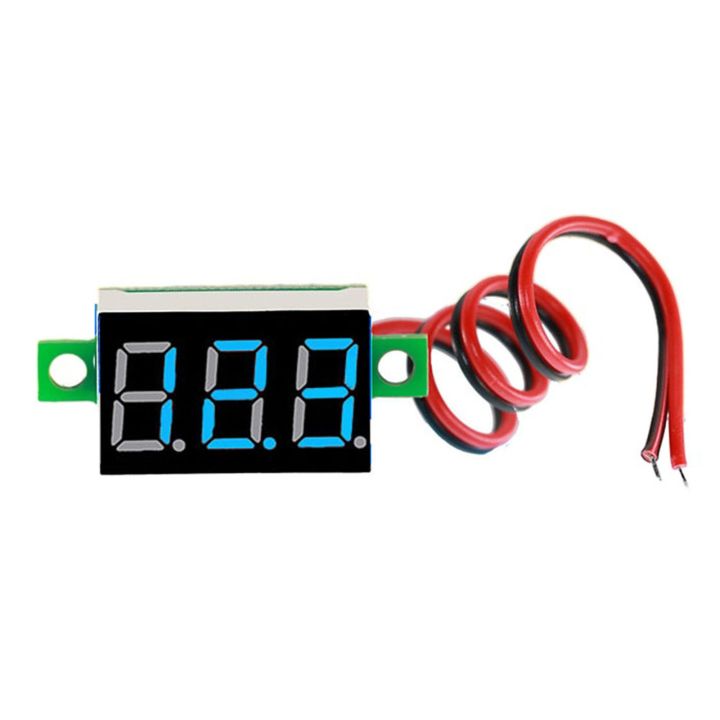 Reliable LED Digital Voltage Gauge DC Voltage Measurement Range DC4 5V