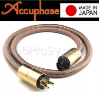 สายไฟ AC Accuphase Power Cable ทองแดง 6N เส้นใหญ่ 21mm หัว-ท้าย ชุบทอง 24K รุ่น Made in Japan (OEM) ยาว 1 / 1.5 / 2 เมตร AC Power Cable