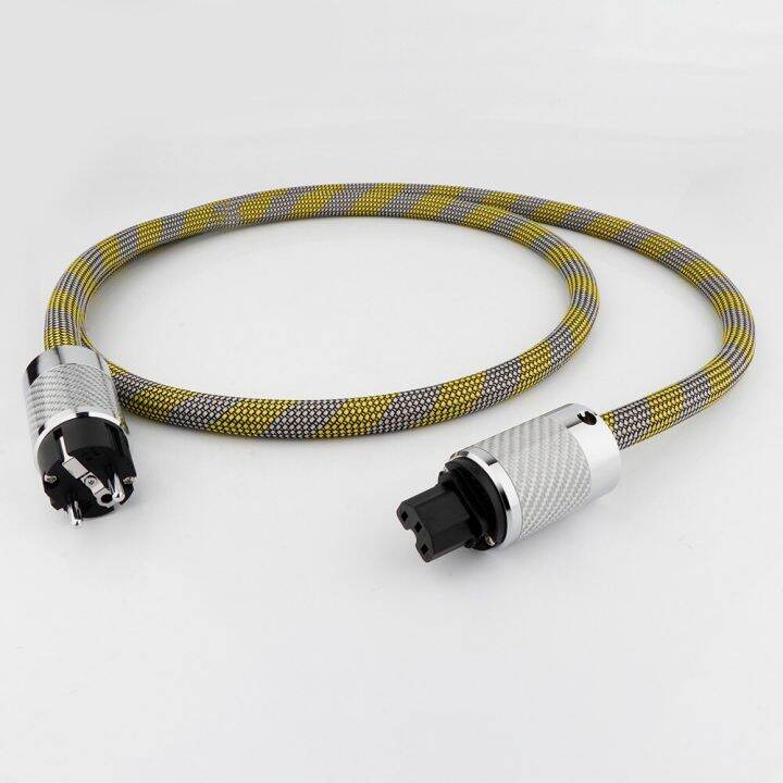 HiFi Power Cable 125V 15A, HiEnd Amplifier Power Cord, Audiophile AC