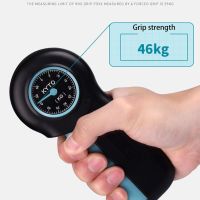 121 ปอนด์ / 55 กิโลกรัมมือ Dynamometer Grip Measurer การฝึกอบรมการออกกำลังกาย Grip เครื่องสร้างกล้ามเนื้อข้อมือ