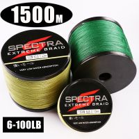 [HOT LIAXLLWISAAZH 534] 4 Strands 1500M 6-100LB Multifilament PE สายการประมงถักลวดตกปลา