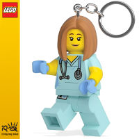 IQ LEGO® Iconic LED luminous Key Chain Pendant Toy (Nurse)