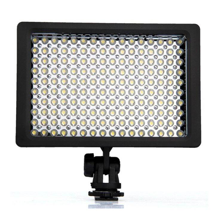 lightdow-ld-160-9-6w-recessed-led-illuminator-160-5400-3200k-dimmable-for-canon-camera