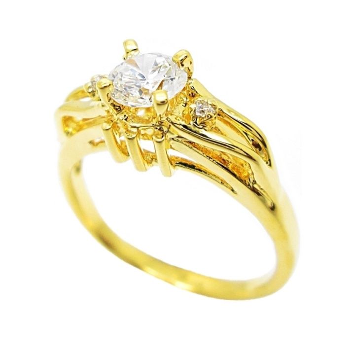แหวนทอง-แหวนแฟชั่น-แหวนเพชร-แหวนชูประดับเพชรกะรัต-แหวนชุบทอง-ชุบทอง-บริการเก็บเงินปลายทาง