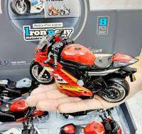 Bigbike Model โมเดลมอเตอร์ไซด์ ไซด์ใหญ่ โมเดลบิ๊กไบด์ รถมอเตอร์ไซด์ scale 1: 16 bigbike motorcycle Model มีเสียง มีไฟ