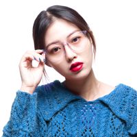 ins Style Jelly Color Round Frame Eyeglasses Fashion Korean Anti-radiation Eyeglasses For Women Men