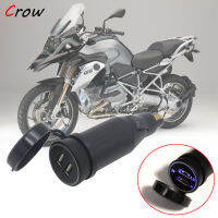 2 USB Soket Sambungan Laras untuk Efon Motosikal Mengecas สำหรับ BMW R1200GS R1200RT F800 GS F800GS F650GS F700GS R 1200 RT