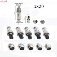 1Set GX12 aviation plug socket 12mm 2 3 4 5 6 7 pin female plug male audio cable adapter box installation XLR connector