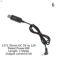 Cjing USB Power Boost line DC 5V ถึง9V 12V Step Up ADAPTER CABLE 3.5*1.35mm 5.5*2.1mm