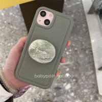 เคส Morandi Premium Sense Grey Blue สำหรับ iPhone14promax ที่วางหินอ่อนสำหรับ iPhone13 เคสโทรศัพท์ Frosted Sense ขั้นสูงสำหรับ iPhone12 เคสซิลิโคนสีทึบแฟชั่นสำหรับ iPhone11