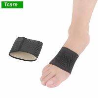 Tcare 2Pcs Plantar Fasciitis Arch Support - Compression Copper Braces/Sleeves for Flat Feet Heel Spurs and High Arch Pain Relief