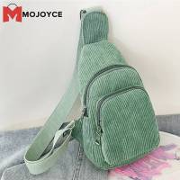 MOJOYCE กระเป๋ากีฬากระเป๋าคาดเอวผู้หญิง,สีทึบผ้าลูกฟูกลำลองสายปรับได้แบบพกพาง่ายสำหรับวันหยุดสุดสัปดาห์