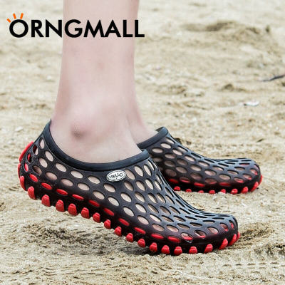 ORNGMALL รองเท้าแตะผู้ชายผู้หญิง,รองเท้าแตะลำลองรองเท้าแตะเดินสวน