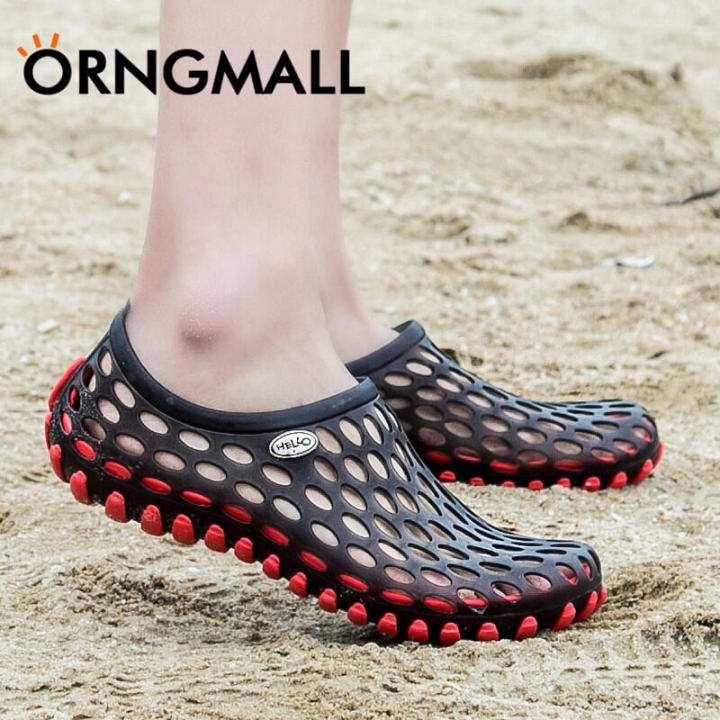 orngmall-รองเท้าแตะผู้ชายผู้หญิง-รองเท้าแตะลำลองรองเท้าแตะเดินสวน