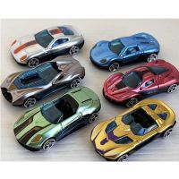 Cartoon Inertia Sliding Rail Toys 1:64 Racing Car Models Children Boys Kid Gift Model Cars Diecast Model Cars Free Shipping