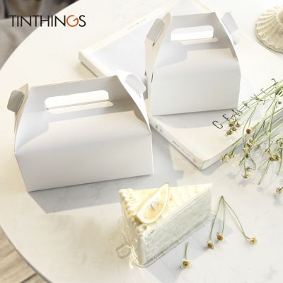 【YF】♠◇♨  10pcs Paper With Handle Cookie Baking Boxes Wedding Birthday