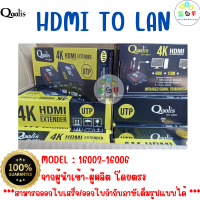 คุณภาพดี ส่งไว 16002-16006  HDMI Extender  ขยายสัญญาณ LAN เคเบิ้ล RJ45 ไปเป็น HDMI รองรับ CAT 5e/6/6A