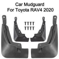 Mud Flaps PP Car Mudguards Durable for Toyota RAV4 2020 4 PieceSet Scratch Resistant Anti Sludge Fender