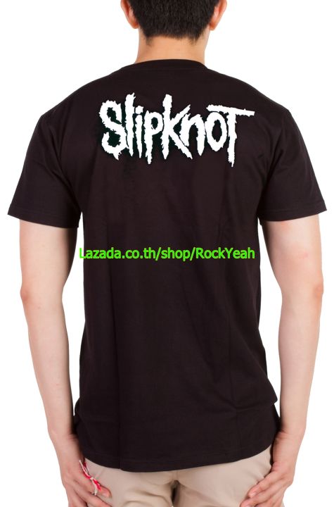 เสื้อวง-slipknot-สลิปน็อต-ไซส์ยุโรป-เสื้อยืดวงดนตรีร็อค-เสื้อร็อค-rcm1752-ราคาคนไทย