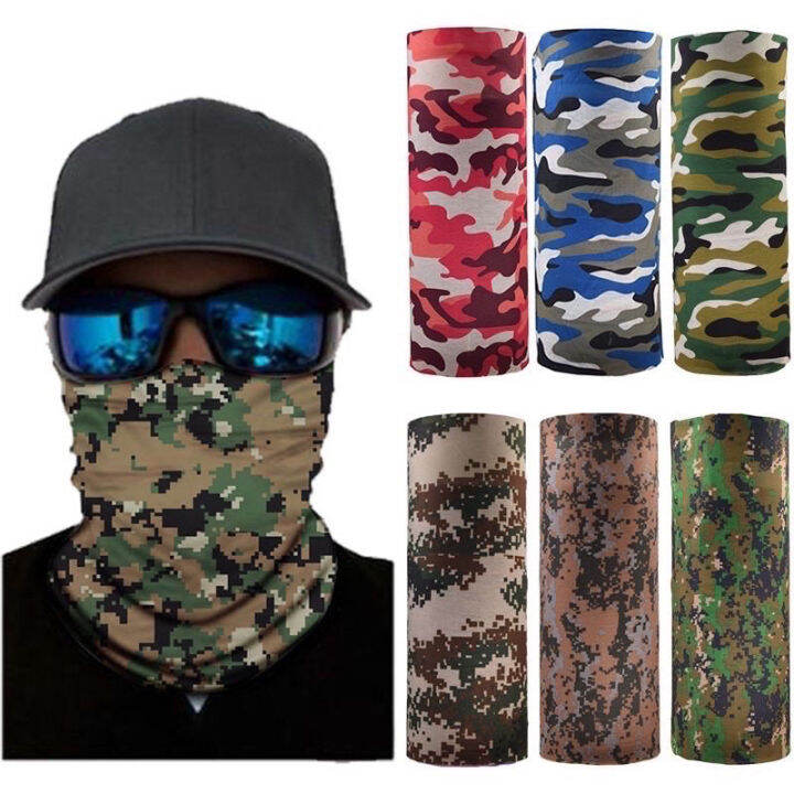 military bandana face mask