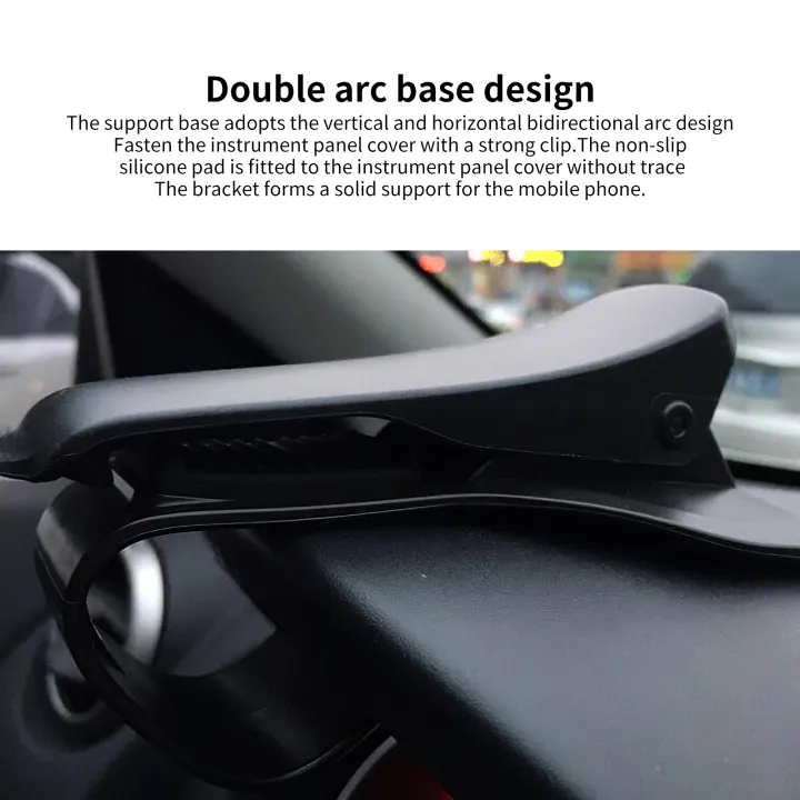 AUTODY Car Hud Dashboard Mount Bracket Bracket Internal Car Suspension