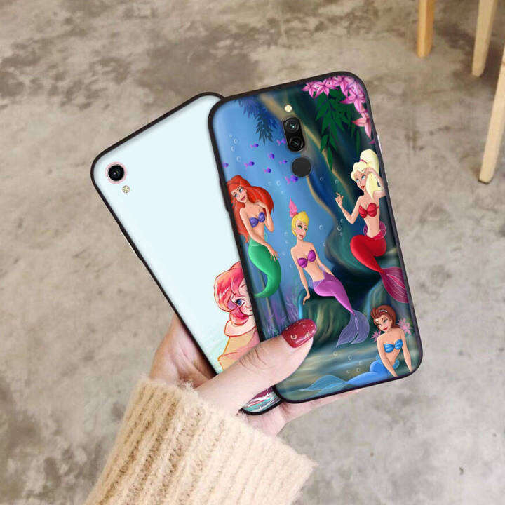 208rr-ariel-little-mermaid-snow-อ่อนนุ่ม-ซิลิโคน-เคสโทรศัพท์-ปก-หรับ-oppo