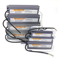 อะแดปเตอร์แปลงไฟเครื่องแปลงแสงสว่างกันน้ำ AC 110V 220V ไปยัง DC 12V 24V สวิทชิ่งเพาเวอร์ซัพพลาย IP67ไดรเวอร์ LED 36W 100W 150W 200W